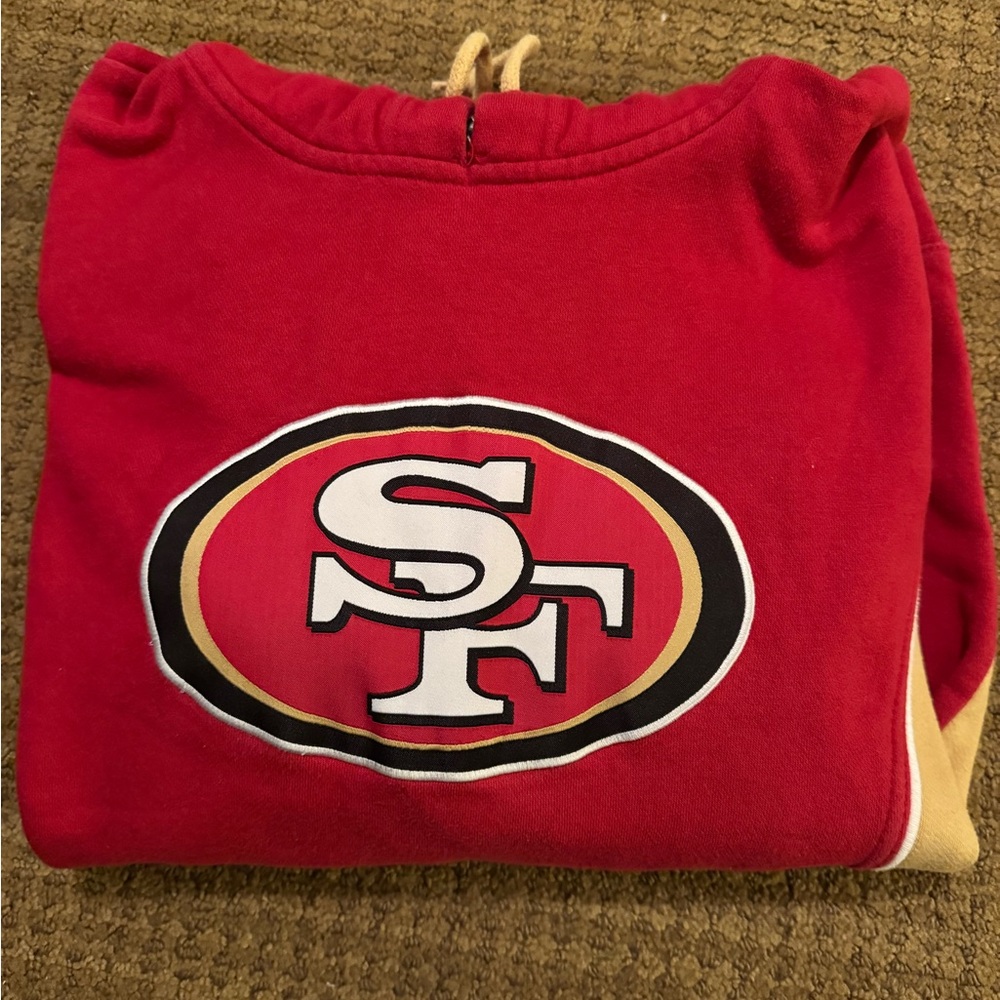 San Francisco 49ers size small sweatshirt.